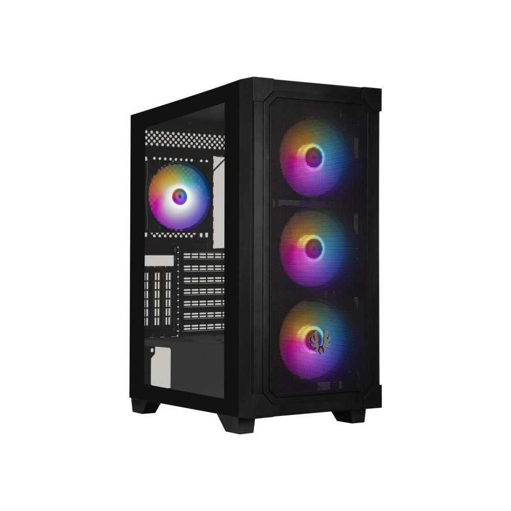 PC case - BITFENIX - Graph ARGB - Mid tower - ATX - Black - 4 A-RGB fa