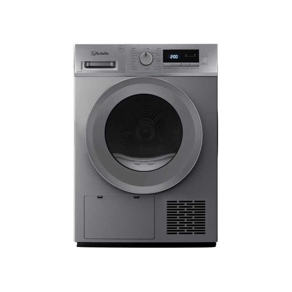 Seche-linge pompe a chaleur VEDETTE VSF318HS - 8 kg - L60cm - Classe A