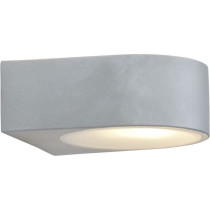 BRILLIANT - TYLER Outdoor wall light - titanium color - metal/glass E2