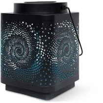 Solar lantern - GARDEN ID Attract - Blue 11 x 11 h15 cm - 6 to 8 hours