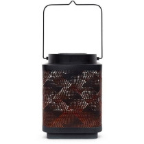 Solar lantern - GARDEN ID Attract - Orange 11 x 11 h15 cm - 6 to 8 hou