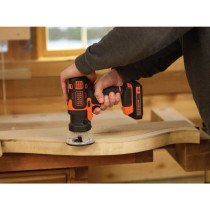 BLACK + DECKER - Cordless MultiEvo Drill-Driver 18V 1,5Ah + Charger -