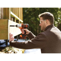 BLACK + DECKER - Cordless MultiEvo Drill-Driver 18V 1,5Ah + Charger -