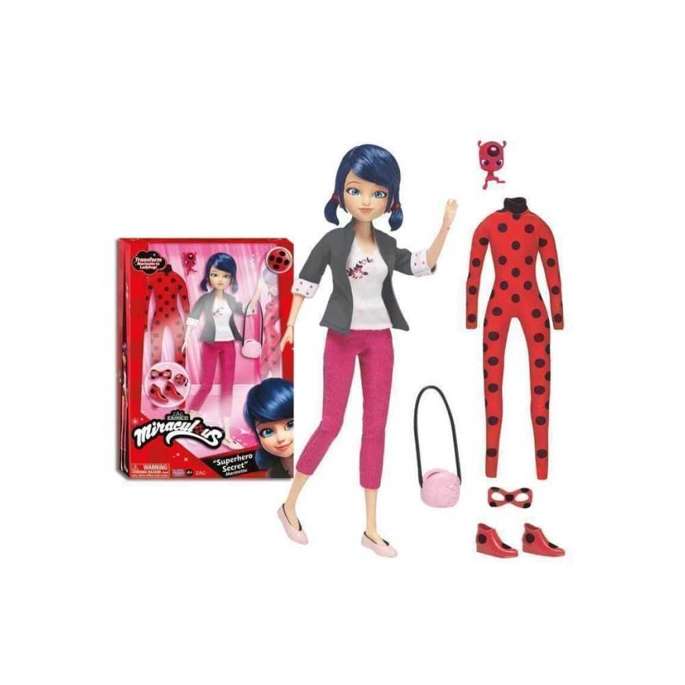 Miraculous Ladybug - Fashion doll 26 cm and her two outfits