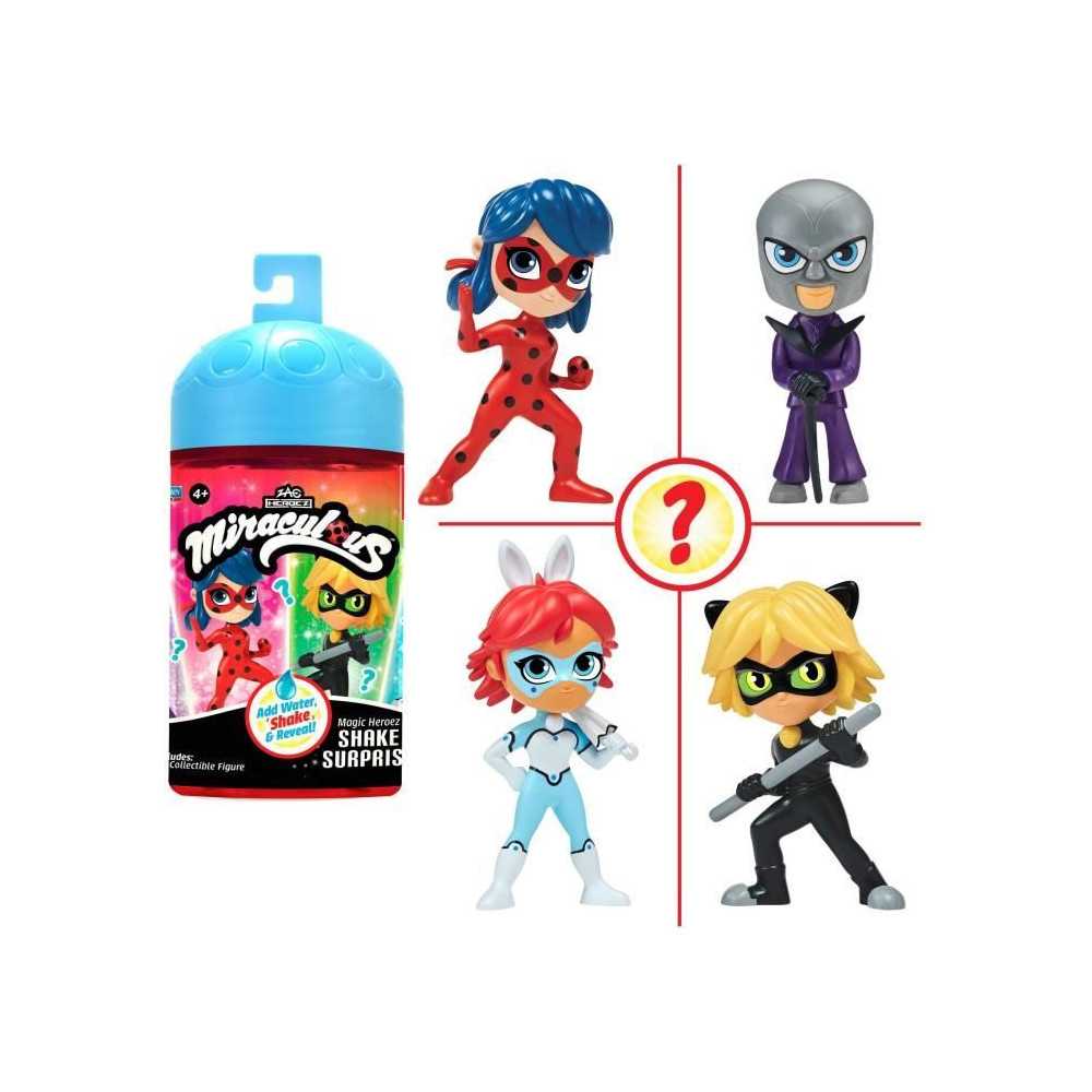 Poupées Chibi Color Change Surprise 10 cm - Miraculous Ladybug - BAND