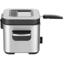 Deep fryer - SENCOR - SFR 6200SS - 900 W - 1.5 L - Black / Stainless s