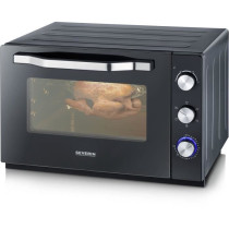 Severin to 2073 Posable oven xxl with rotating heat 60 L with pizza st