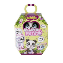 Smoby - Pamper Petz - Panda to adopt - 4 accessories - Articulated - W