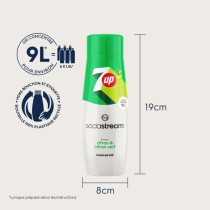 SODASTREAM Concentrate 7UP 440ml Batch of 6