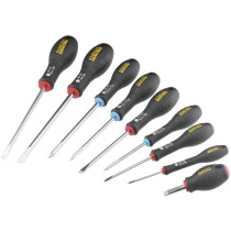 Set of 9 Screwdrivers - STANLEY FATMAX - FMHT65424-0 - Electrician + M