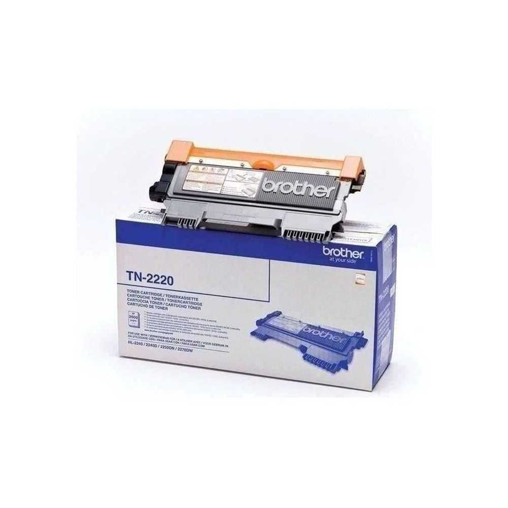 Brother TN-2220 Toner Laser Noir (2600 pages) x1