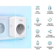 TP-Link Tapo WiFi connected socket, compatible with Alexa and Google H