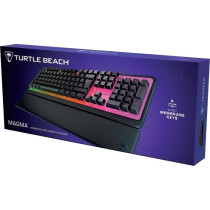 Turtle Beach Magma Gaming Keyboard - RGB Membrane - Black, Quiet Keys,