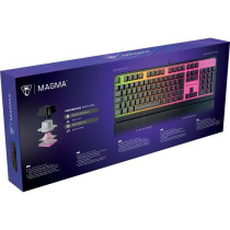 Turtle Beach Magma Gaming Keyboard - RGB Membrane - Black, Quiet Keys,