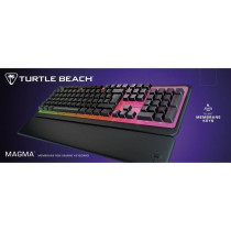 Turtle Beach Magma Gaming Keyboard - RGB Membrane - Black, Quiet Keys,