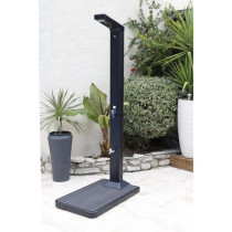 UBBINK Solar Shower Holder - 20 Liter Water Reserve - Anthracite