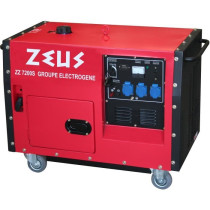 Groupe électrogene ZEUZ - Silencieux - 6000 W - Démarrage électriqu