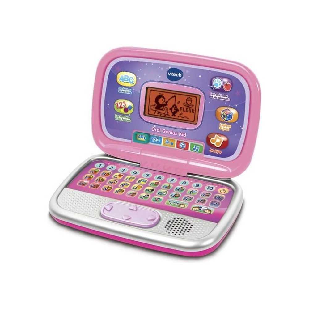 VTECH - Ordi Genius Kid Pink - Child Interactive Computer