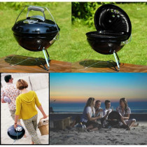 WEBER Premium Smokey Joe Premium Charcoal Barbecue Ø37 cm - Chrome St