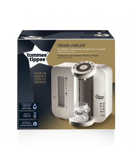 TOMMEE TIPPEE Perfect Prep Préparateur de Biberons, Blanc