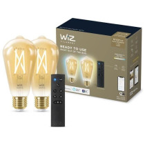 WIZ 2 Wiz 2 Starter Kit Connected Bulbs White Variable E27 50W + Nomad