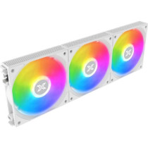 XIGMATEK - Starlink Arctic (White) (Pack of 3) - 3x120mm A-RGB Fans fo