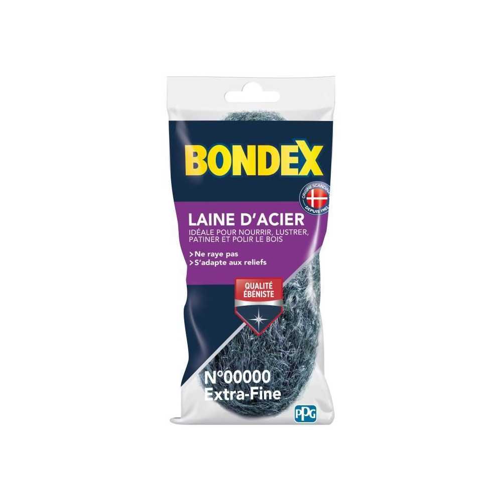 Extra fine steel wool - BONDEX - 420508 - 150 g