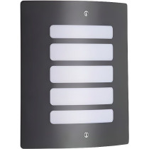 Todd outdoor wall light - BRILLIANT - H29cm - Anthracite - 60W - Curve