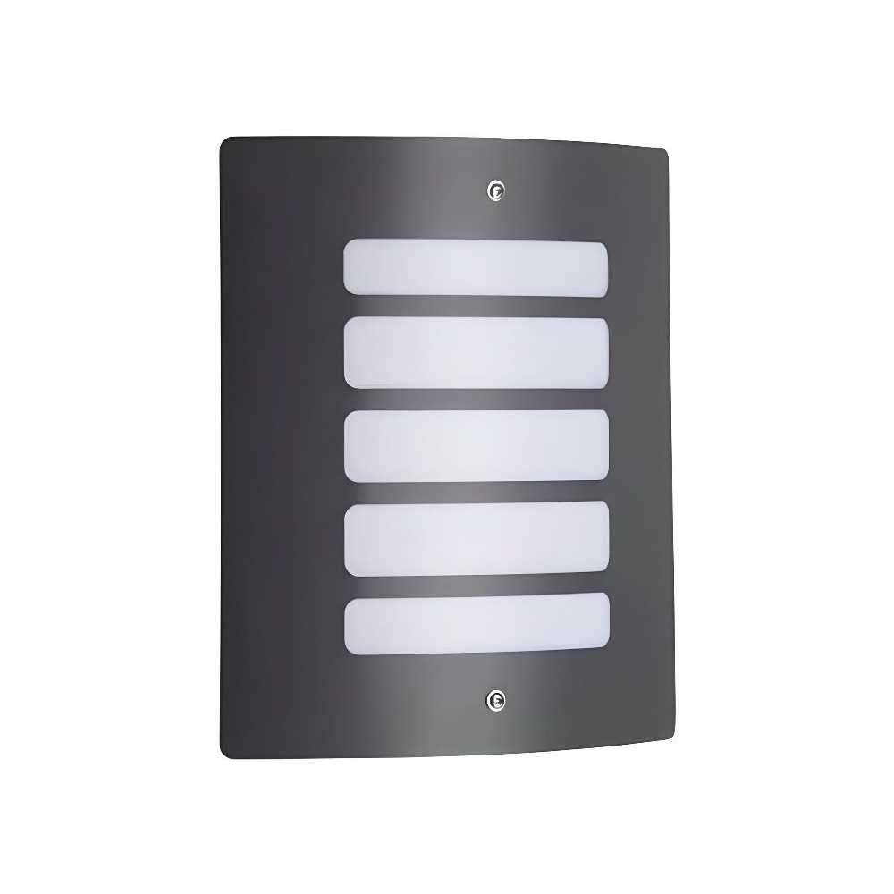 Todd outdoor wall light - BRILLIANT - H29cm - Anthracite - 60W - Curve