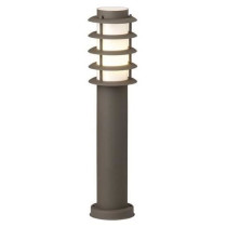 OSKAR-Outdoor Bollard H51cm Brown Brilliant