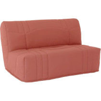 Banquette BZ DREAM - Tissu 100% Coton terracotta - Couchage 140x190 cm