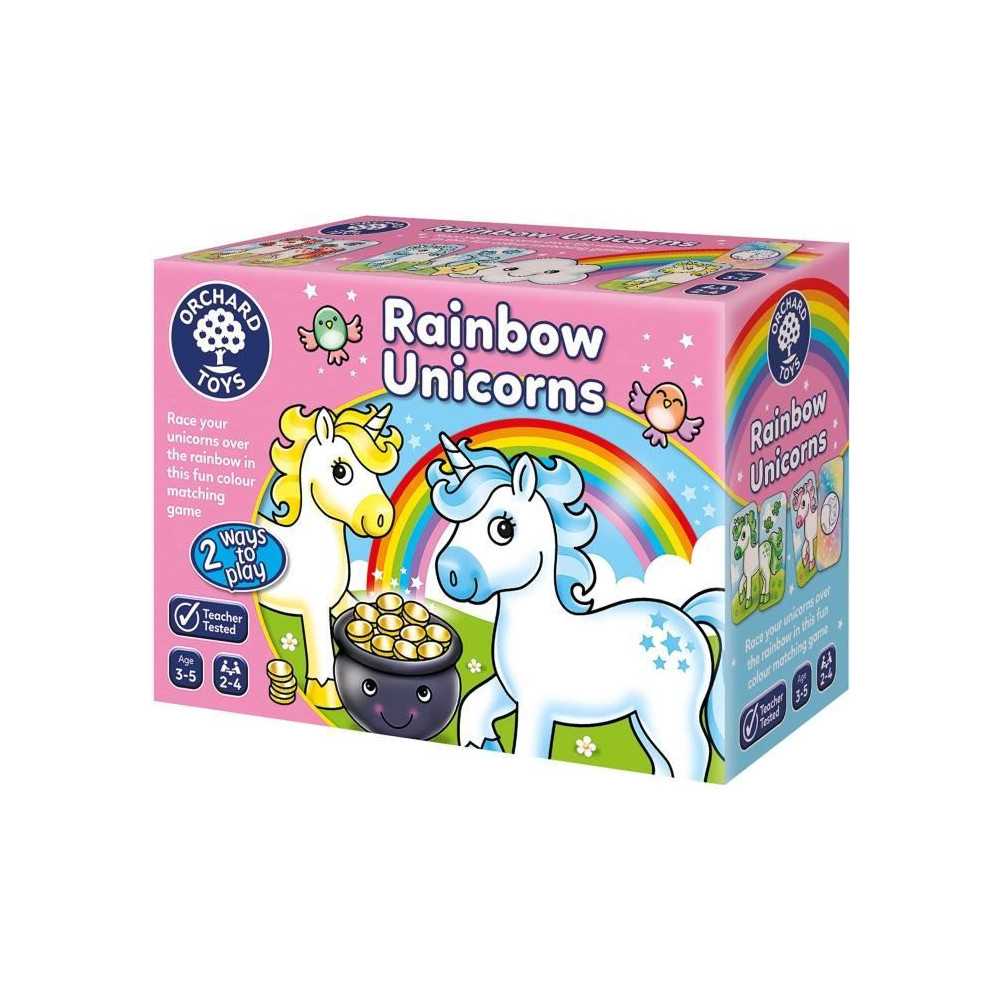 Multicolored Unicorns - Pairs Game - ORCHARD