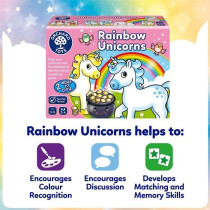 Multicolored Unicorns - Pairs Game - ORCHARD