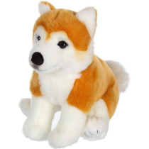 Shiba Dog Plush Toy - GIPSY TOYS - Sitting, 25 cm