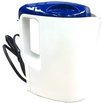 Electric Kettle 24V 1 Liter 250W White and Blue