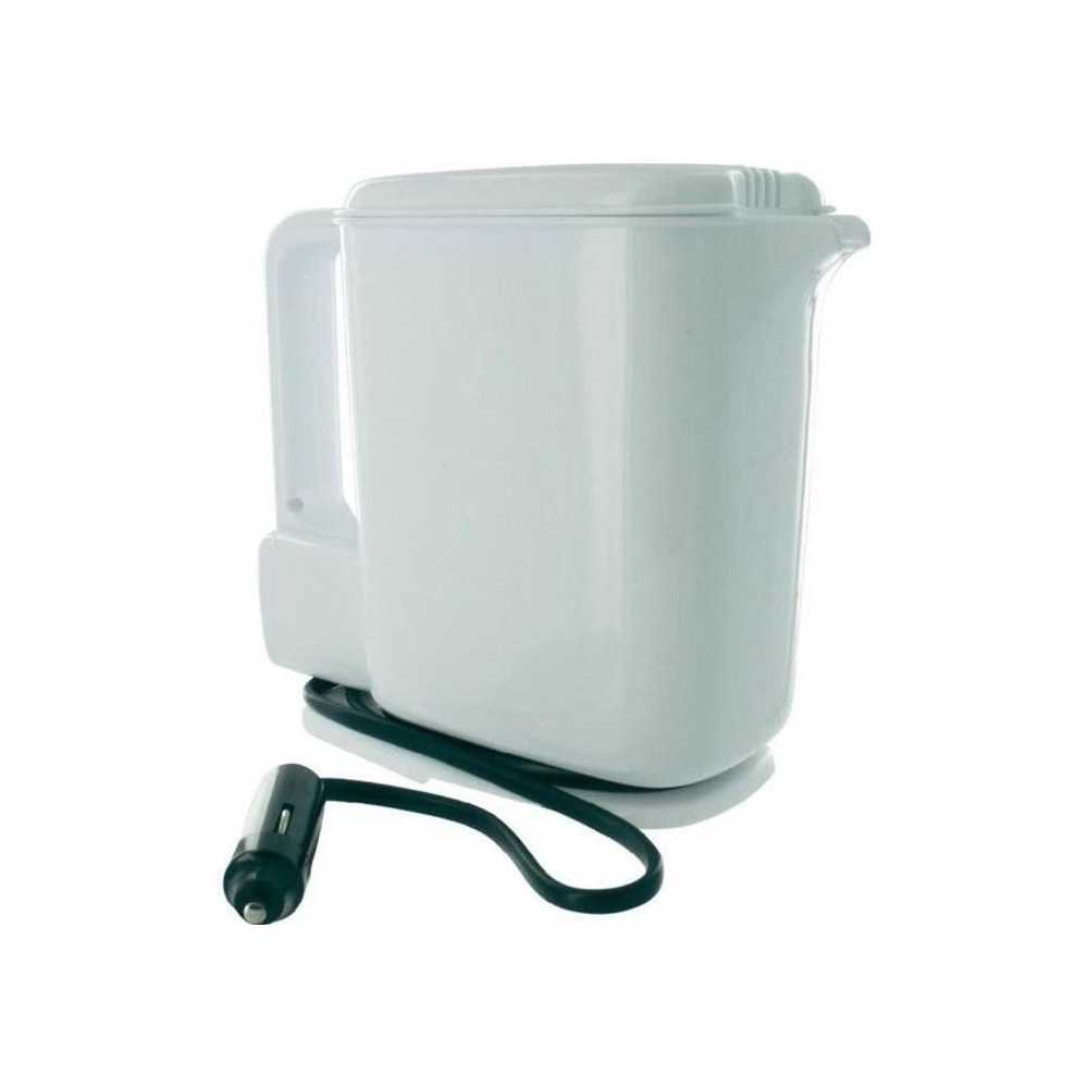 12V 1 liter electric kettle 170w white and blue