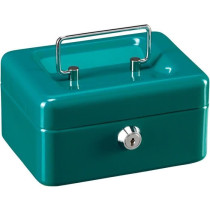 Money box - BURG WACHTER - Money 5015 Green - Key opening, green steel