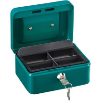 Money box - BURG WACHTER - Money 5015 Green - Key opening, green steel