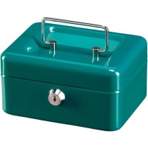 Money box - BURG WACHTER - Money 5015 Green - Key opening, green steel