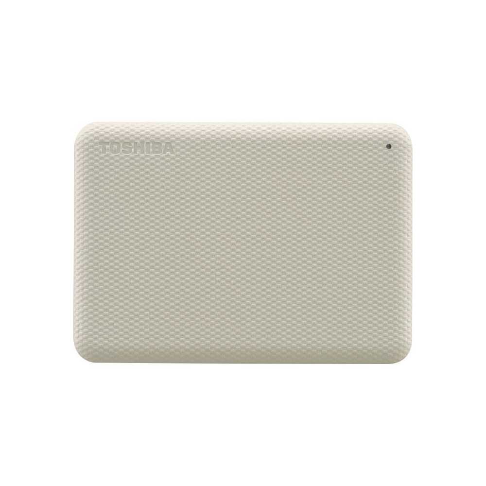 External hard drive - TOSHIBA - CANVIO ADVANCE - 2 TB - White - Securi