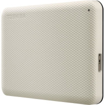 External hard drive - TOSHIBA - CANVIO ADVANCE - 2 TB - White - Securi