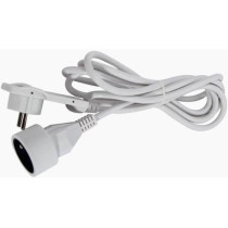 Chacon Electric extension 3m with white flat plug