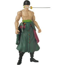 Anime Heroes Figure - BANDAI - One Piece Zoro Style 3 Swords 17 cm - 1