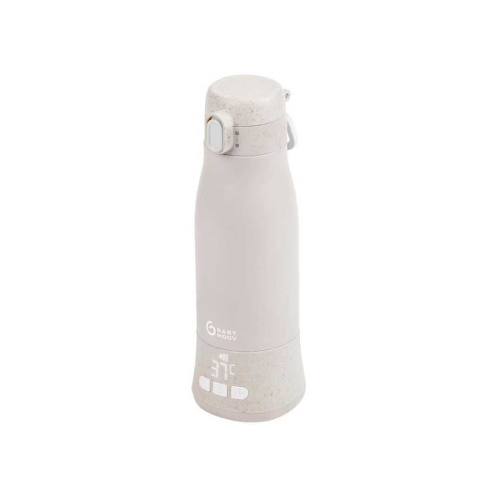 Moov & Feed portable bottle warmer - BABYMOOV - 340ml - mineral beige