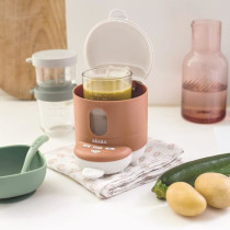 BEABA, Bib espresso, bottle warmer/small pots, Terracotta