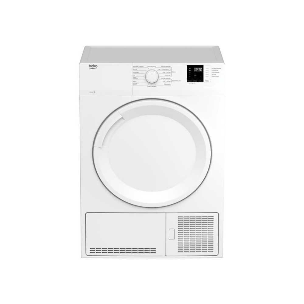 Seche-linge a condensation BEKO b100 SLCS09W3 - 9 kg - L60cm - Classe