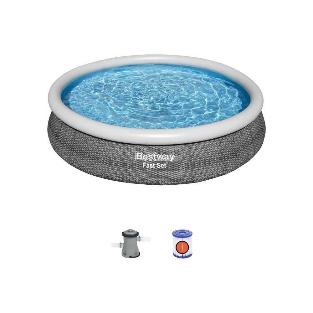 Autoporting above -ground pool kit Bestway - Fast Set ™ - 366 x 76 c