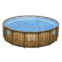 Kit Piscine hors sol tubulaire BESTWAY - Power Steel™ - 488 x 122 cm