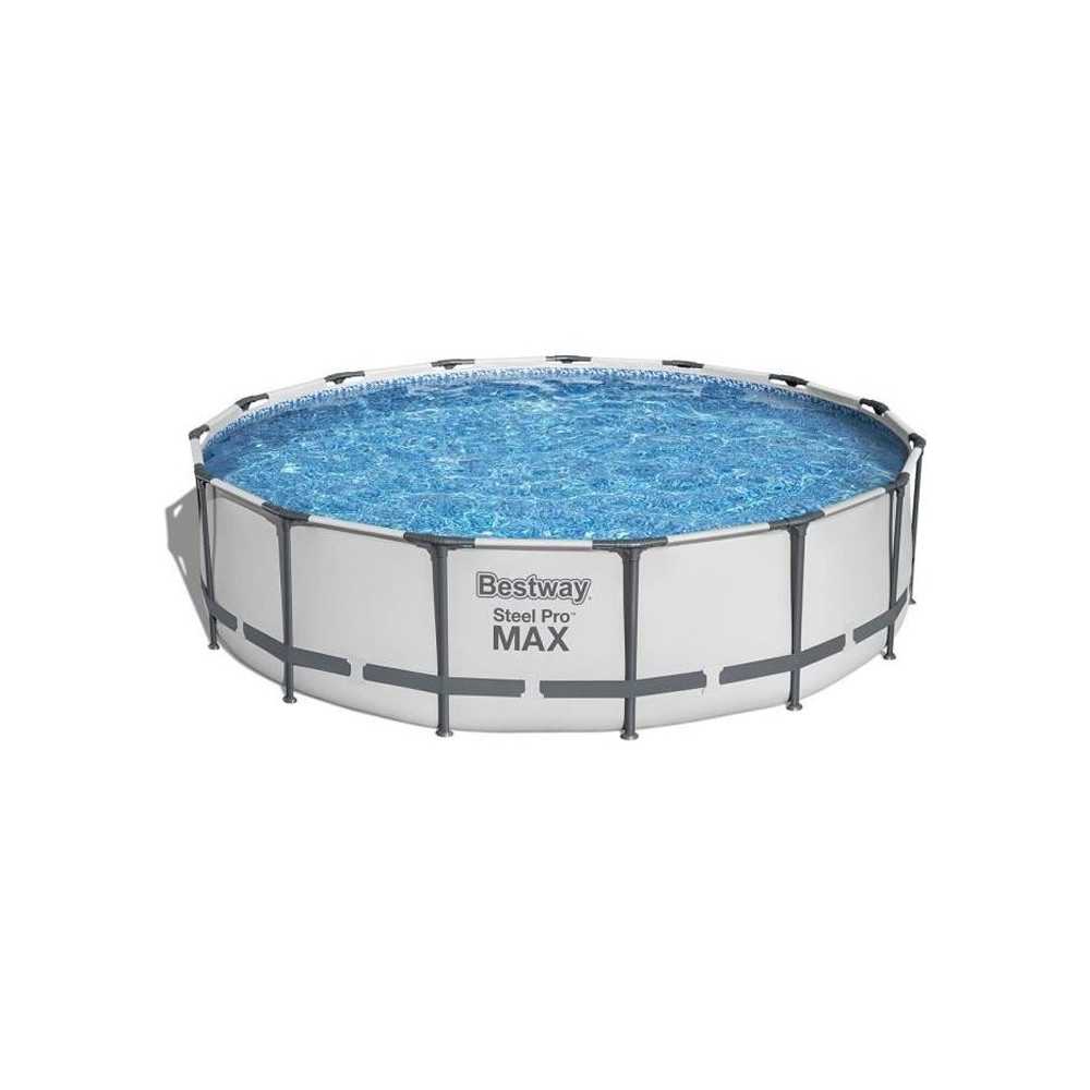 Kit Piscine hors sol tubulaire BESTWAY Steel Pro Max™- 457 x 107 cm