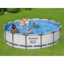 Kit Piscine hors sol tubulaire BESTWAY Steel Pro Max™- 457 x 107 cm